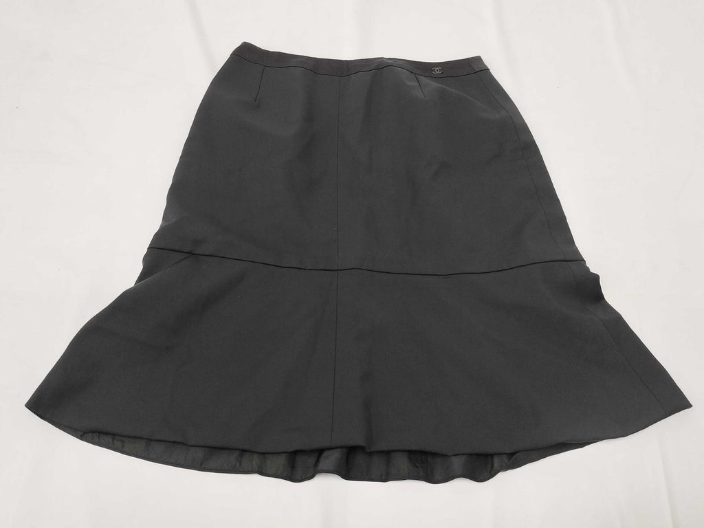 Vintage Chanel Black Skirt
