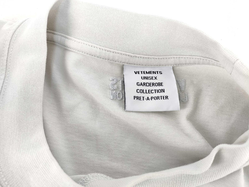 Vetements Rhinestone Oversized T-Shirt