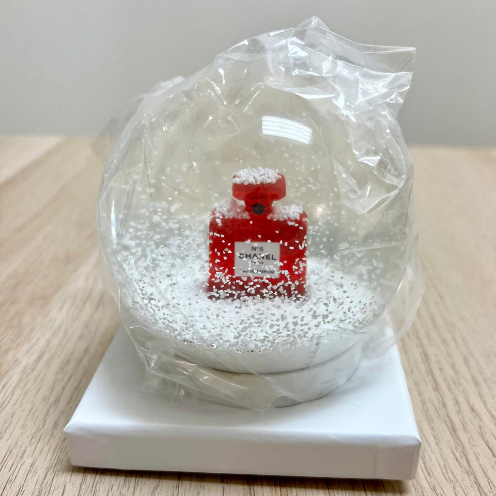 Chanel Red No. 5 Perfume Snow Globe