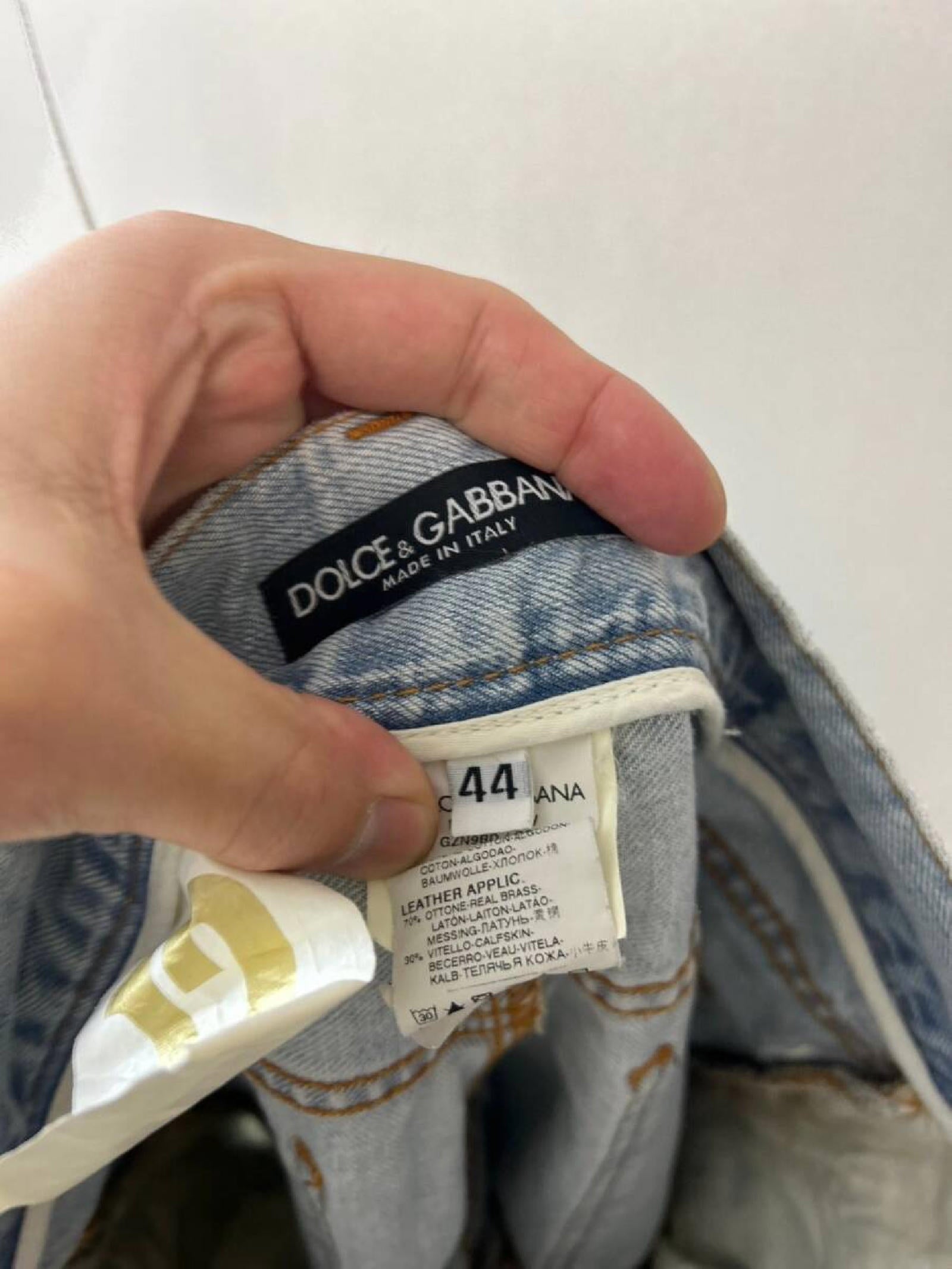 Dolce & Gabbana Y2K Archive Denim Jeans