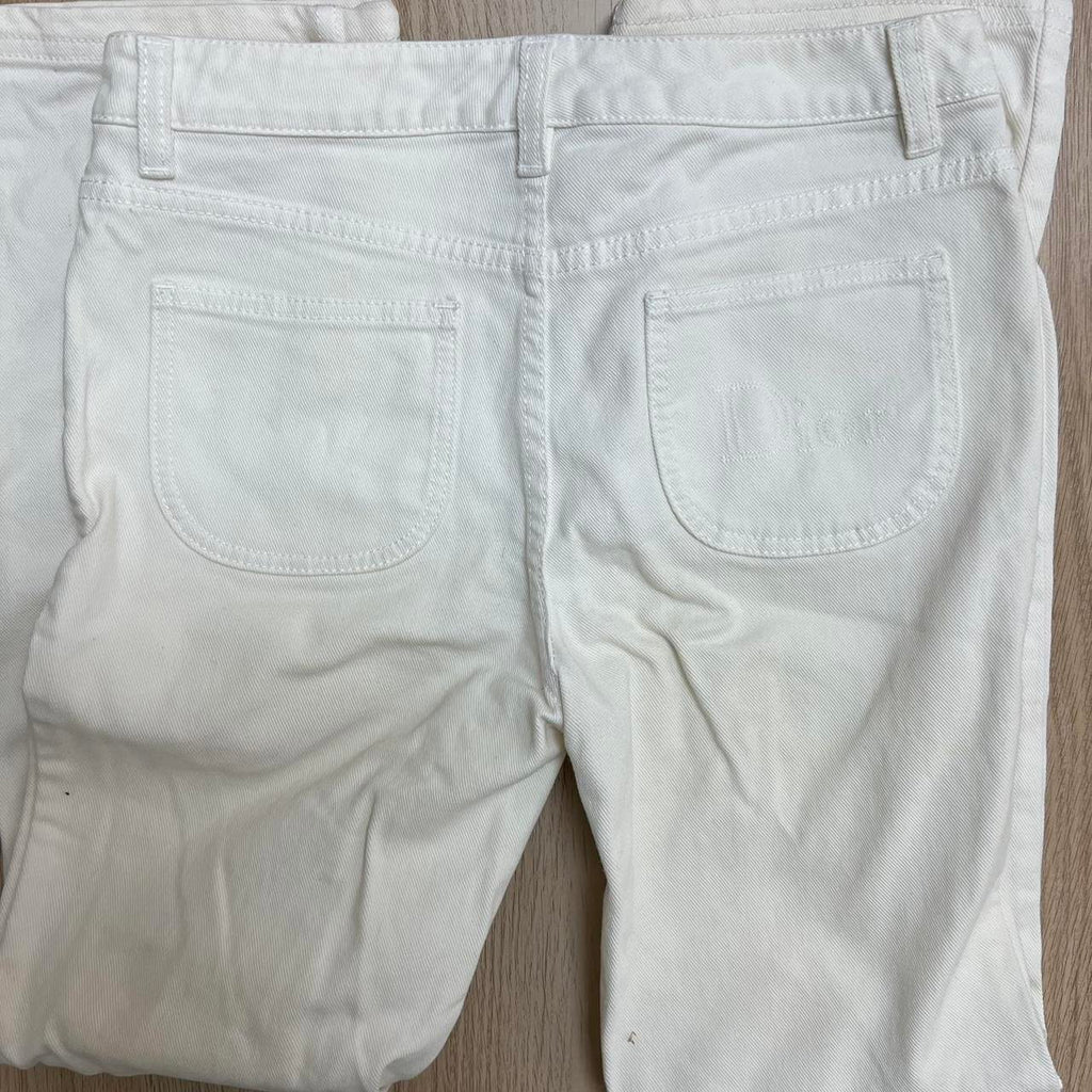 Christian Dior Women's White Jeans